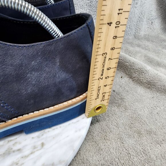 Bar III Shoes Mens Size 10.5 Blue Lace Up Oxfords *GUC* main image 11
